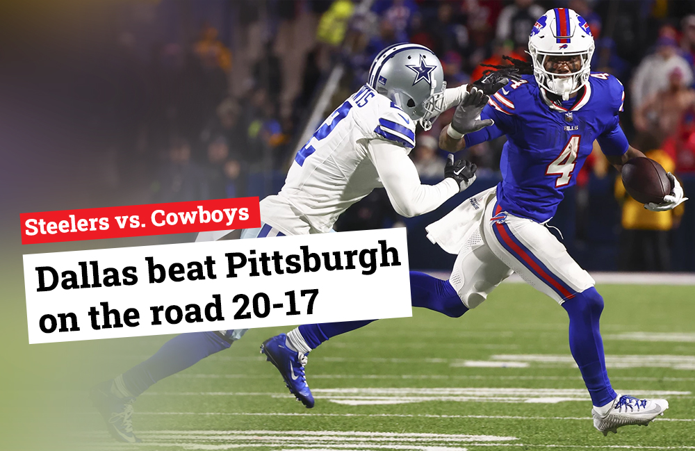 Steelers vs Cowboys - Dallas beat Pittsburgh