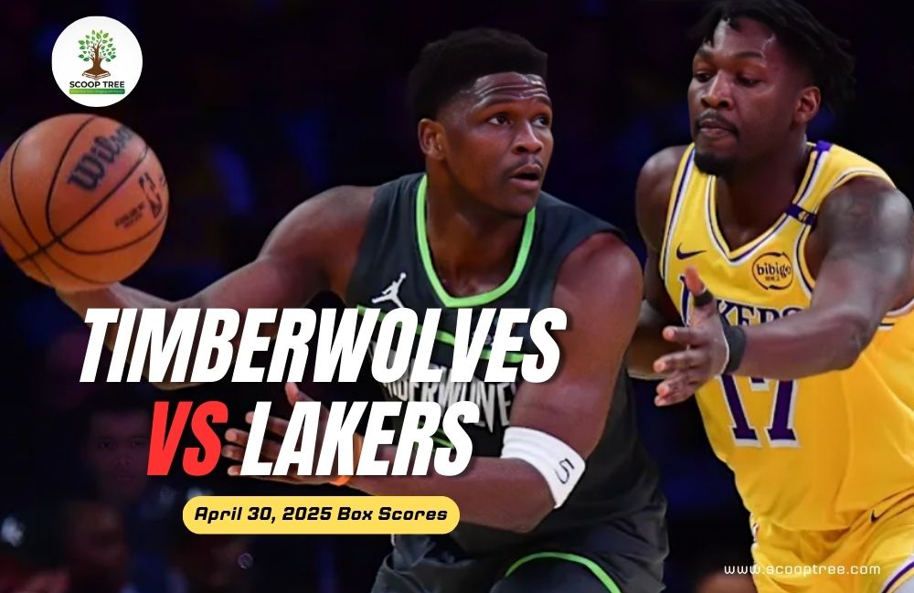 Timberwolves vs Lakers April 30, 2025 Box Scores